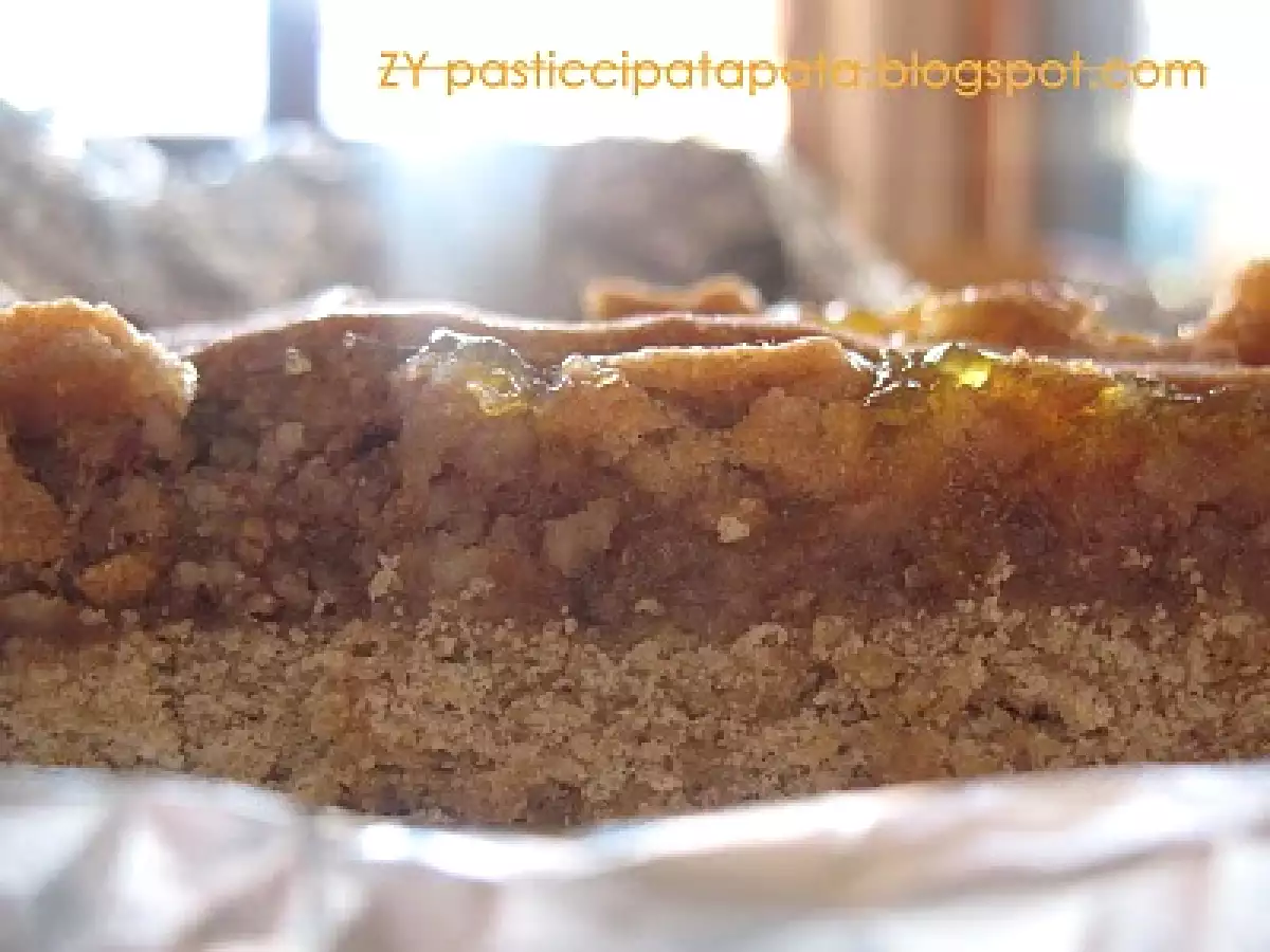 Crostata di farro, mandorle e pesche - foto 2