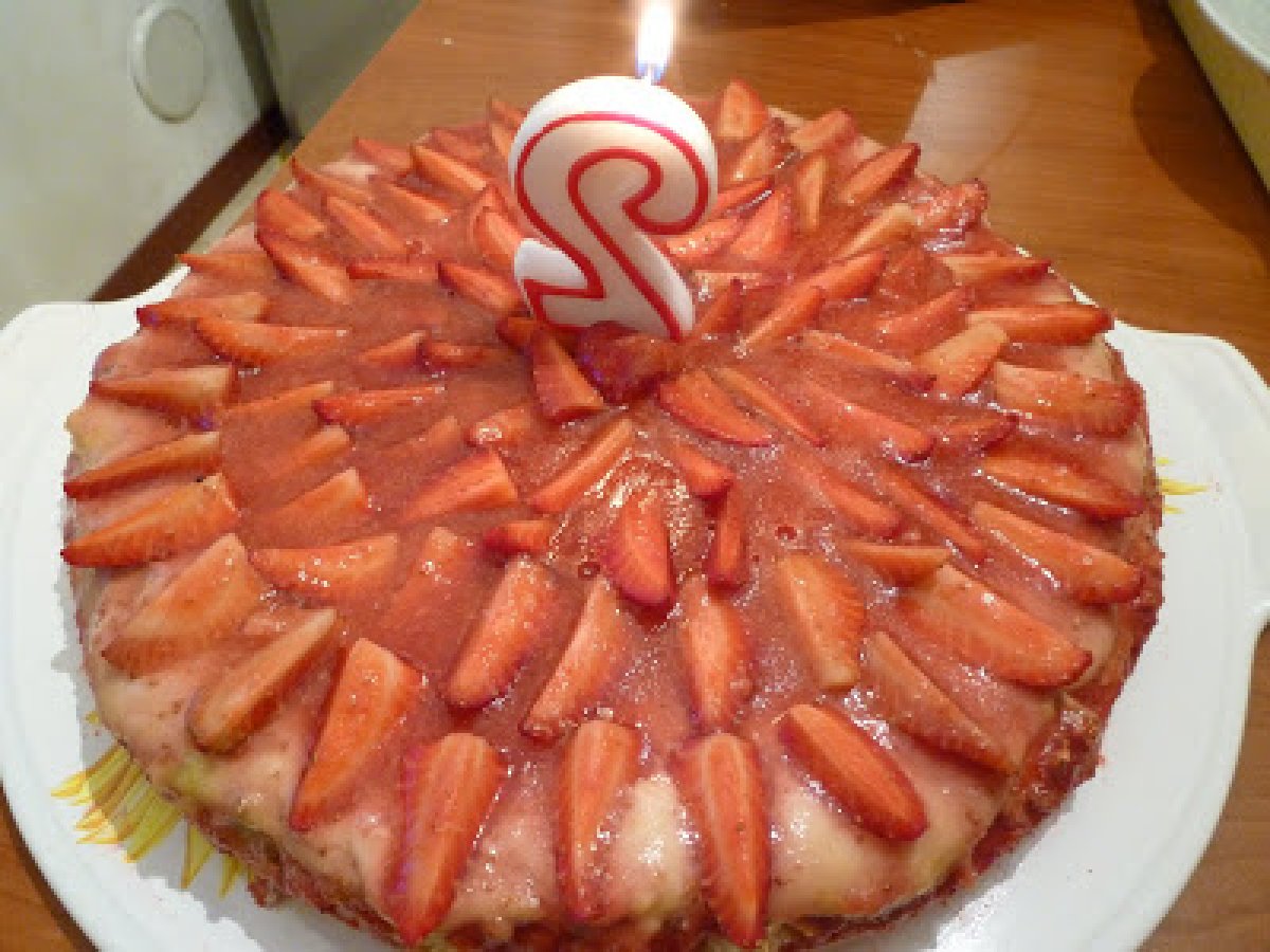 CROSTATA DI FRAGOLE DI ALESSANDRA SPISNI