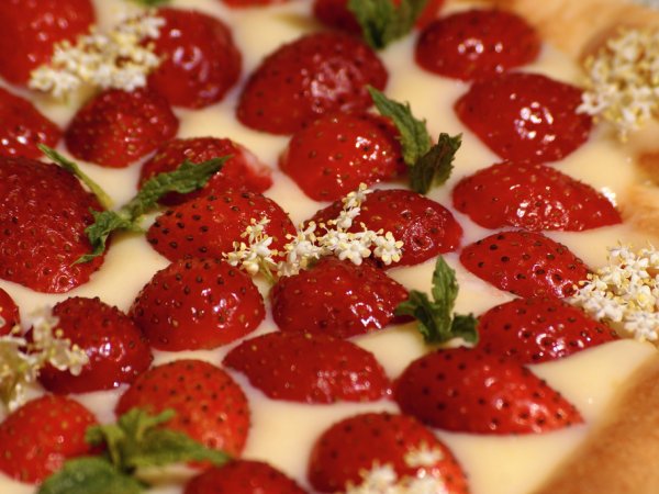 Crostata di fragole e menta, foto 2