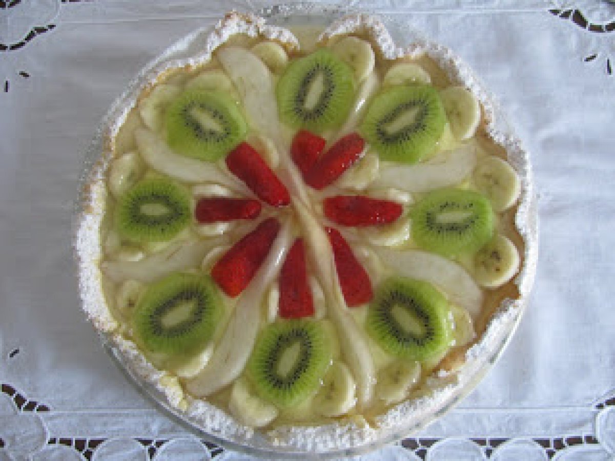 CROSTATA DI FRUTTA PER COMPLEANNO - foto 2