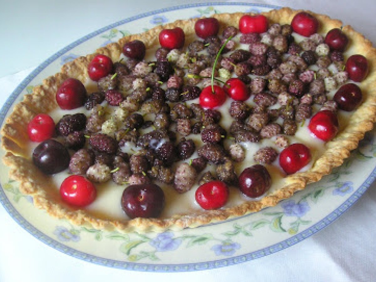 Crostata di gelso more e crema al limoncello - foto 2