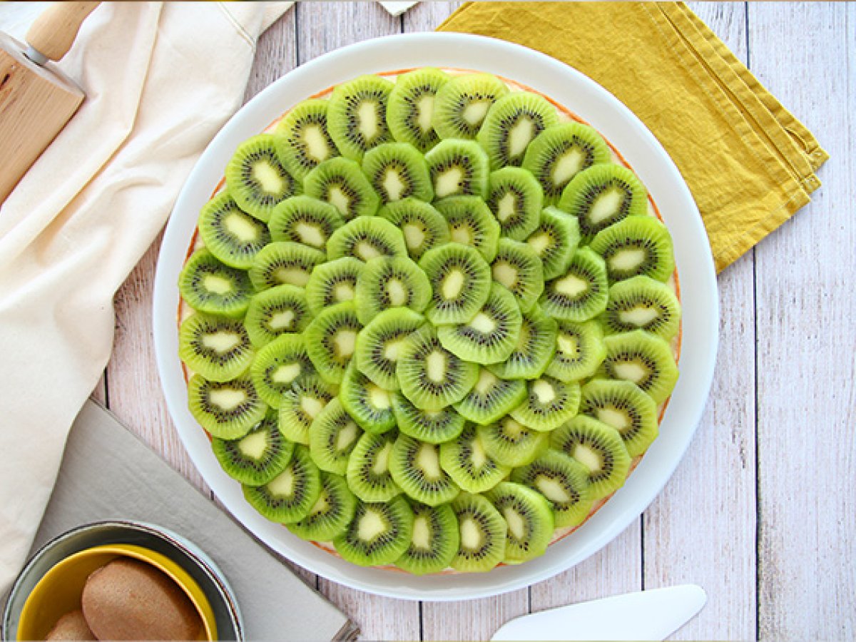 Crostata di kiwi - Ricetta facile