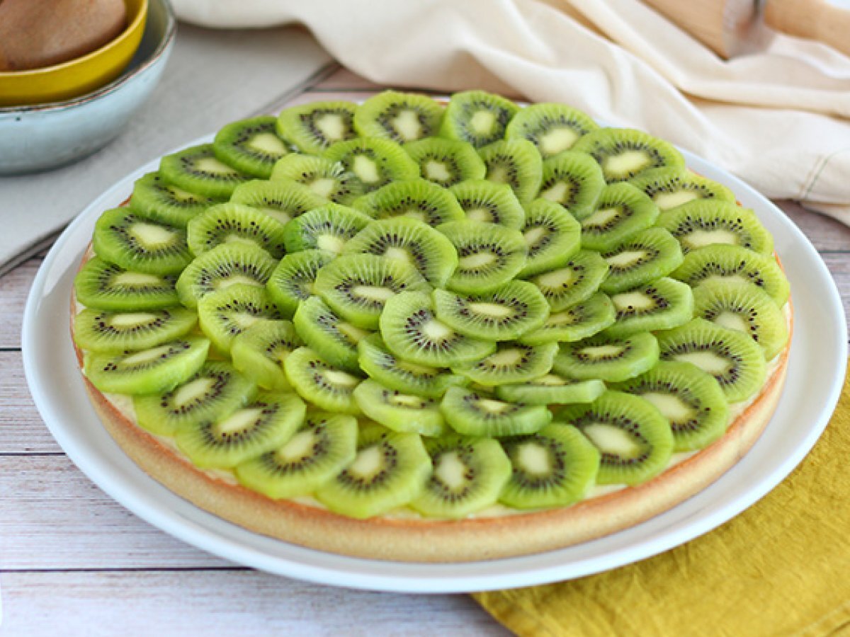 Crostata di kiwi - Ricetta facile - foto 2