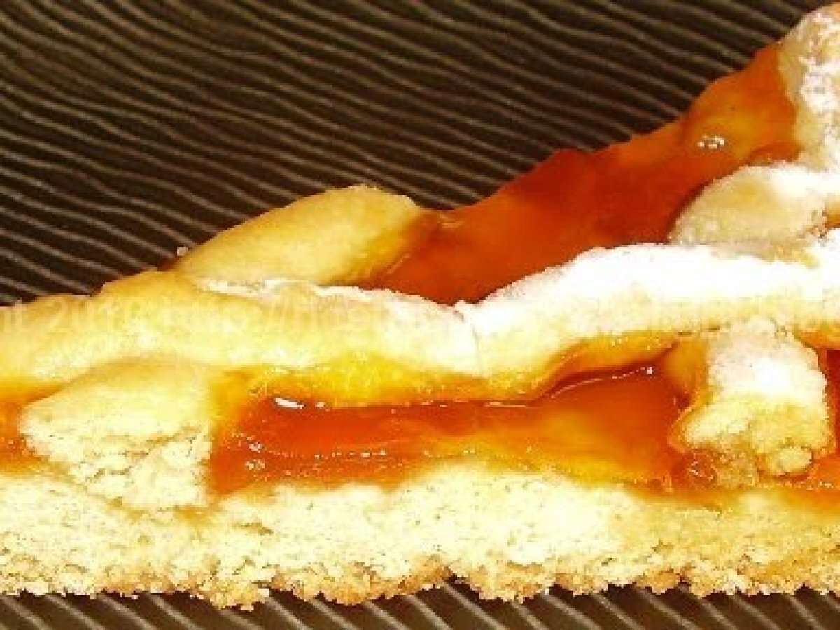 Crostata di Marmellata con Confettura di Albicocche - foto 2