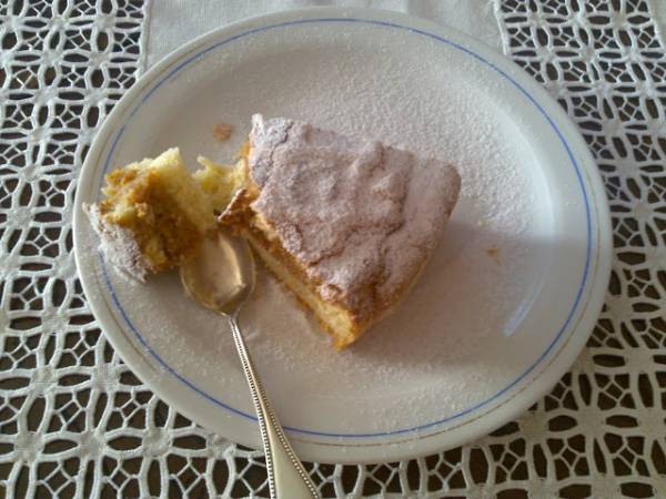 Crostata di mascarpone e amaretti