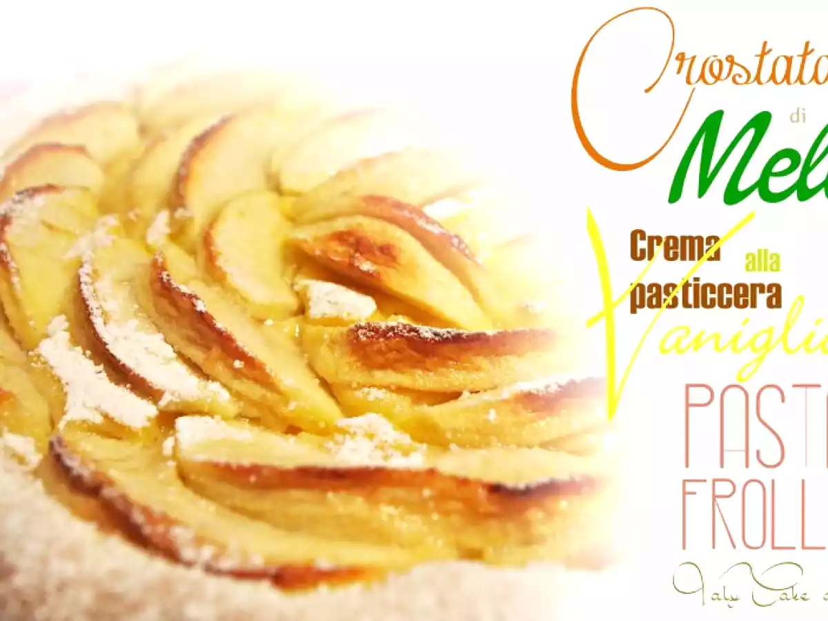 Crostata di mele e crema alla vaniglia - foto 2