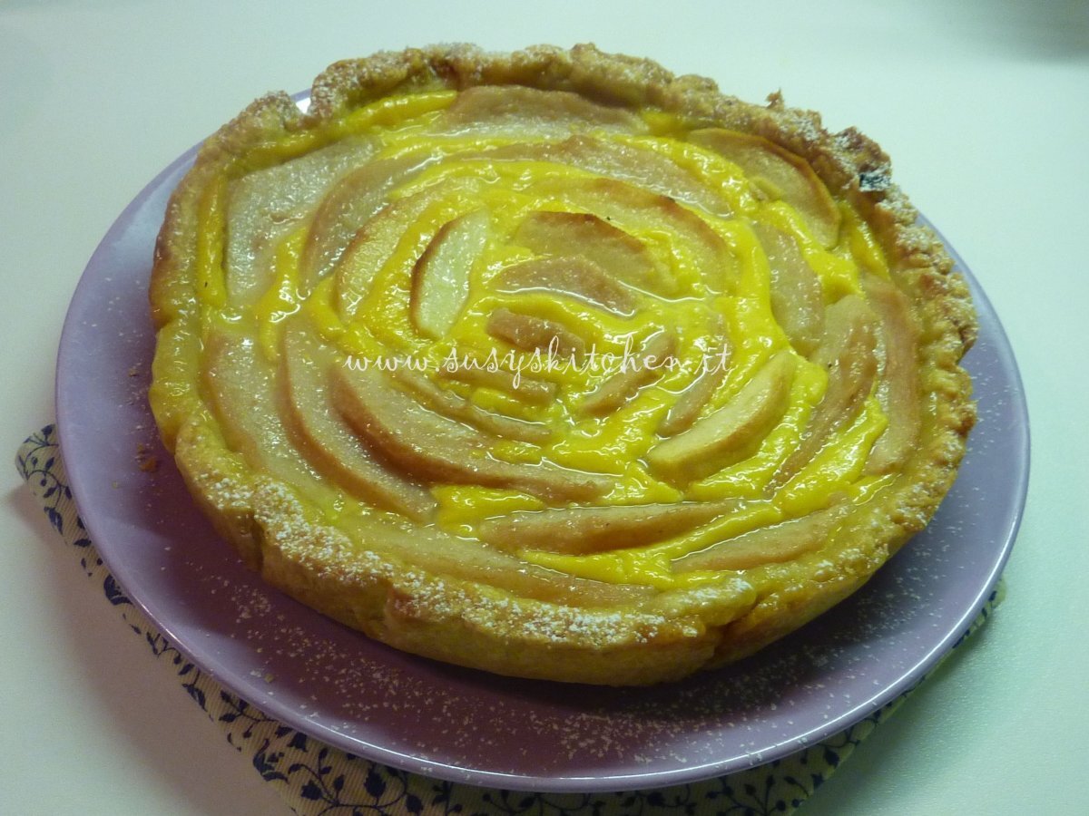 Crostata di mele e crema pasticcera - foto 2