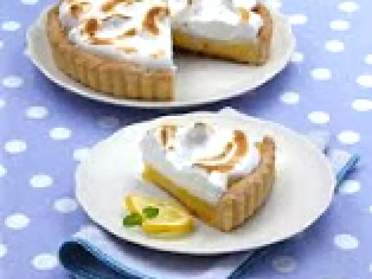 Crostata di meringa e agrumi