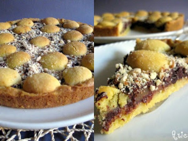 Crostata di Nutella, pere e cioccolato - foto 2