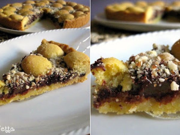 Crostata di Nutella, pere e cioccolato - foto 3