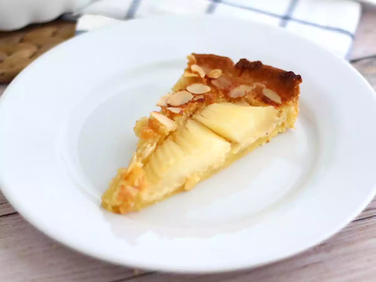 Crostata di pere e crema alle mandorle (Torta Bourdaloue) - foto 3