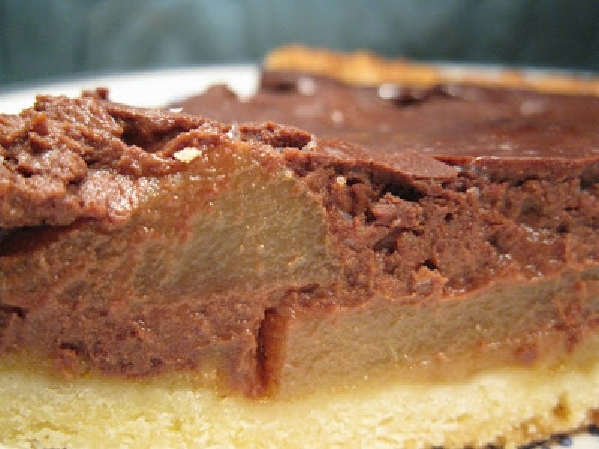 Crostata di pere e ganache al cioccolato - foto 7