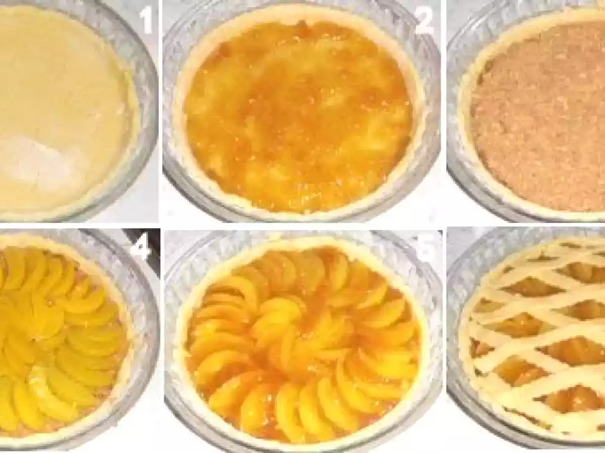 Crostata di pesche e amaretti - foto 3