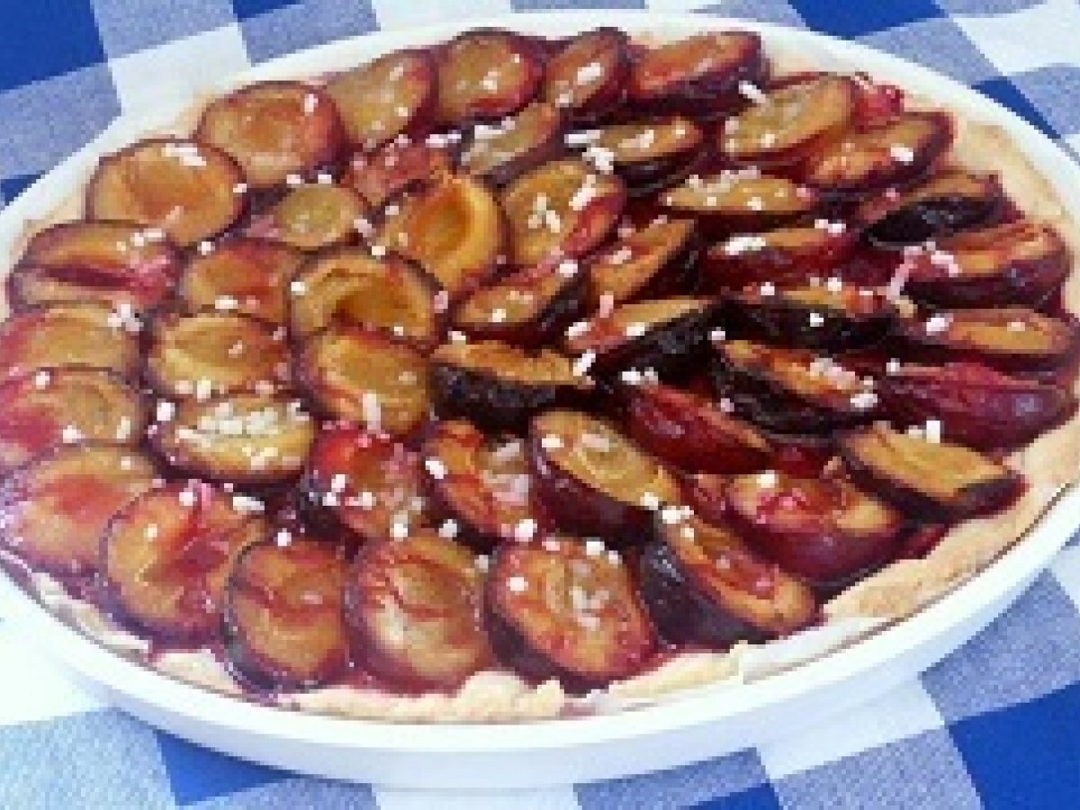 Crostata di prugne