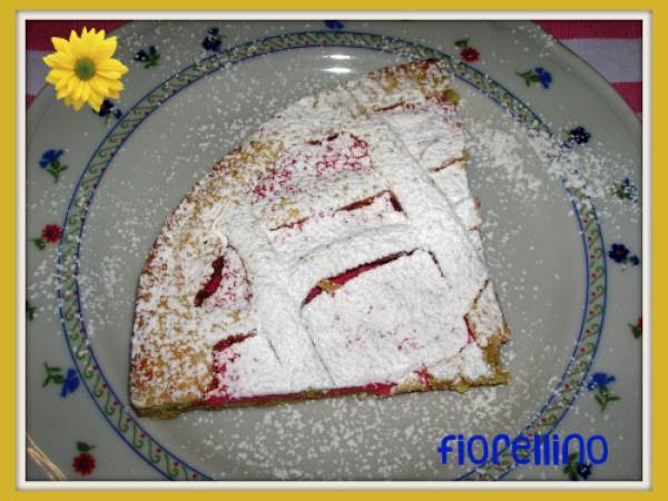 Crostata di ricotta e alchermes