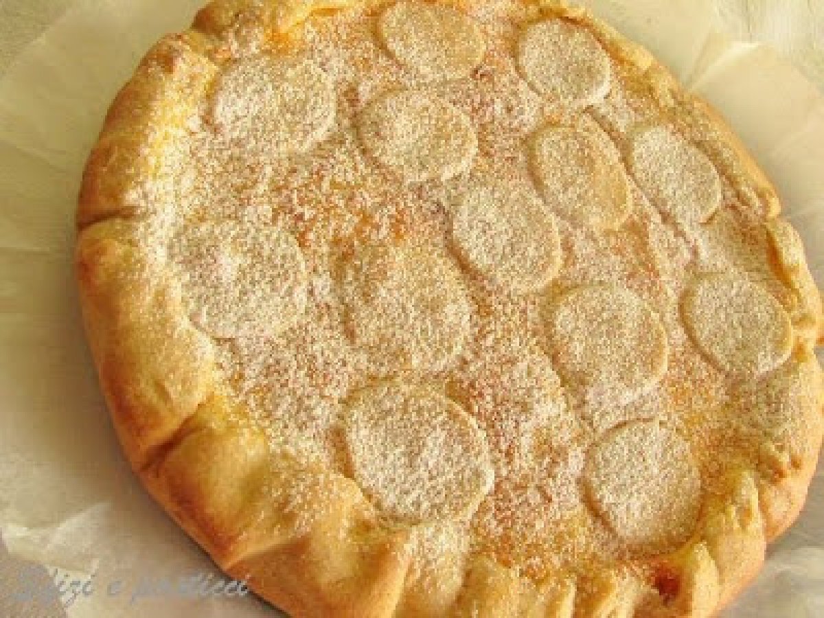 Crostata di ricotta e marmellata di arance