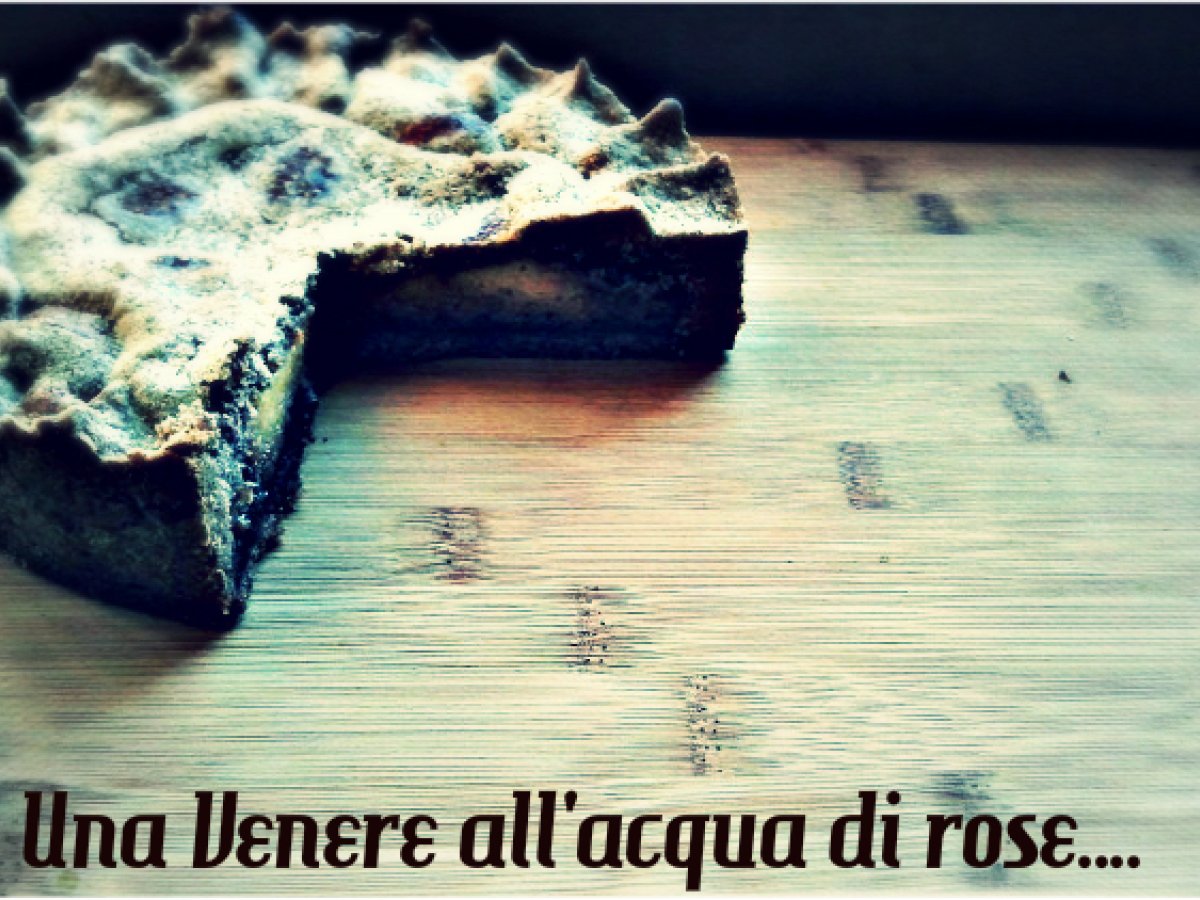 CROSTATA DI RISO VENERE ALL'ACQUA DI ROSE - foto 2