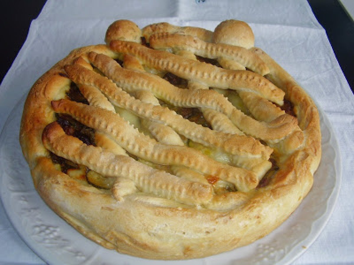 Crostata di zucchine e palatoncino di melanzane con lievito madre - foto 2