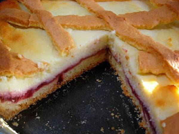 Crostata ebraica alle visciole