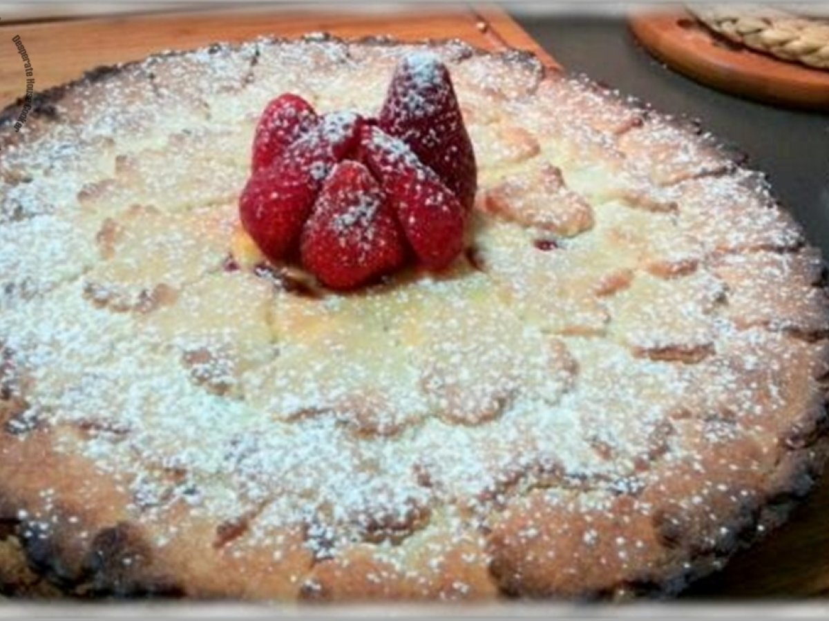 Crostata Fragole e Ricotta con profumo di viola - foto 8