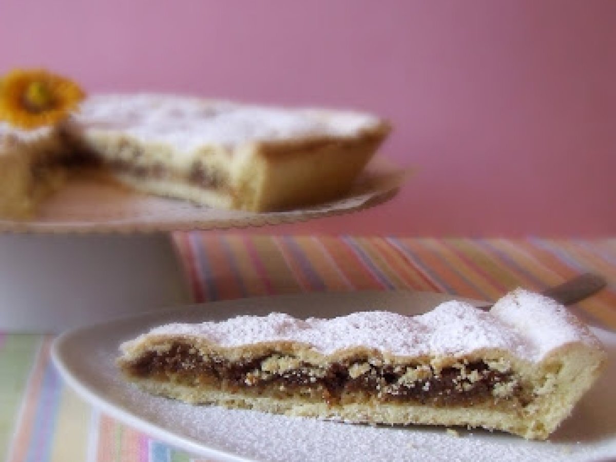 Crostata friabile all'amaretto