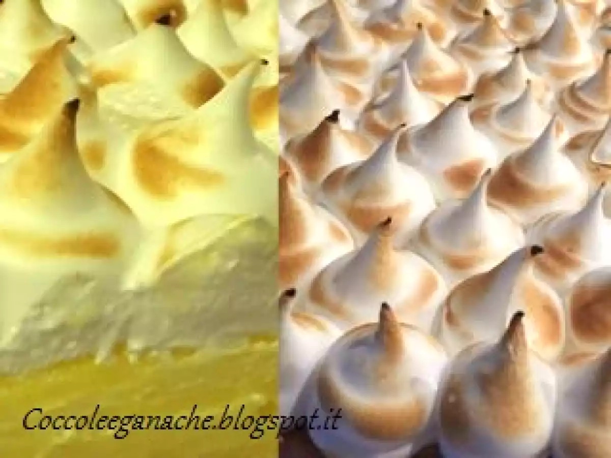 Crostata meringata al limone