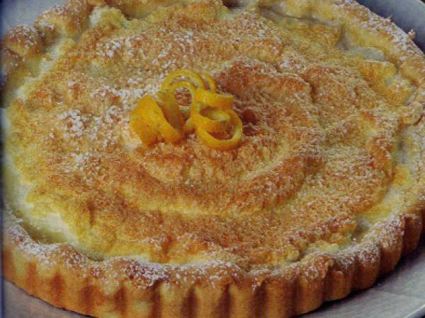 CROSTATA MERINGATA ALLO ZUCCHERO DI CANNA