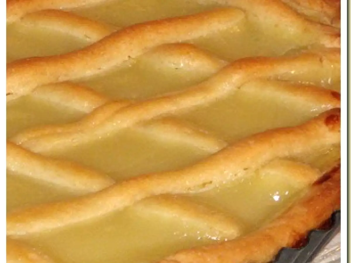 Crostata morbida e cremosa al limone