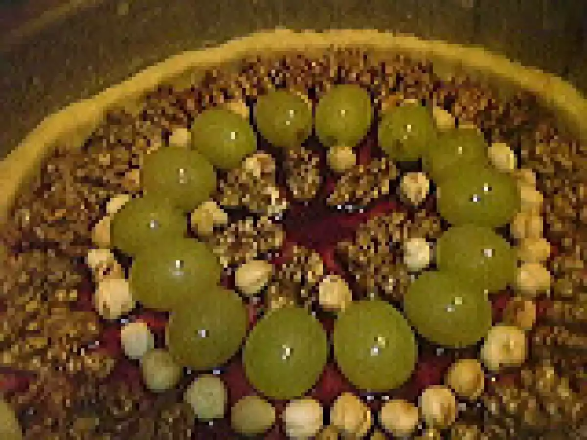 Crostata noci e uva - foto 3