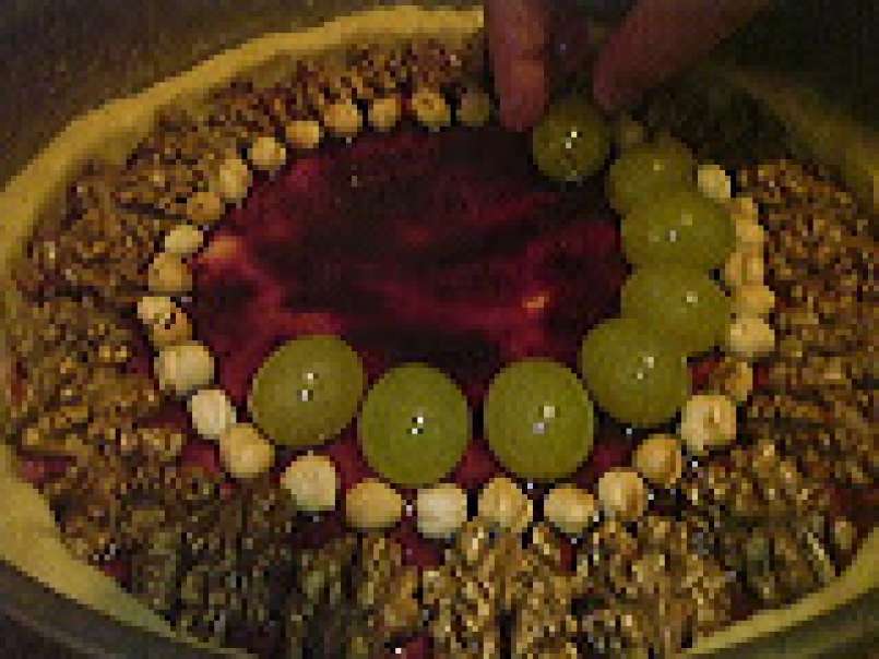 Crostata noci e uva, foto 6