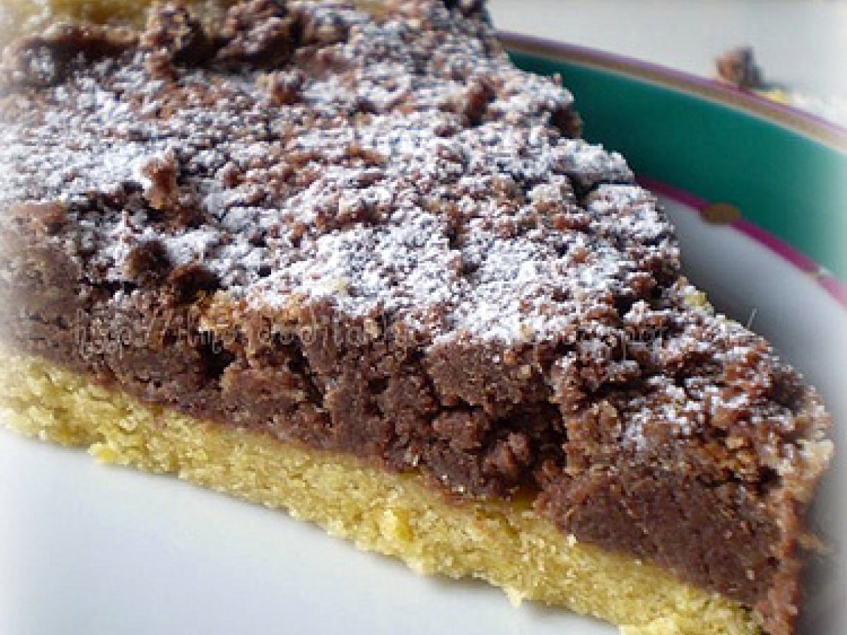 CROSTATA PANDORO E GIANDUIA