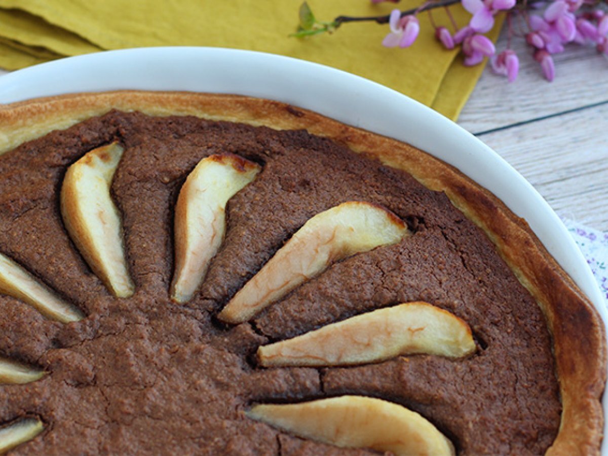 Crostata pere e cioccolato - Ricetta facile - foto 2