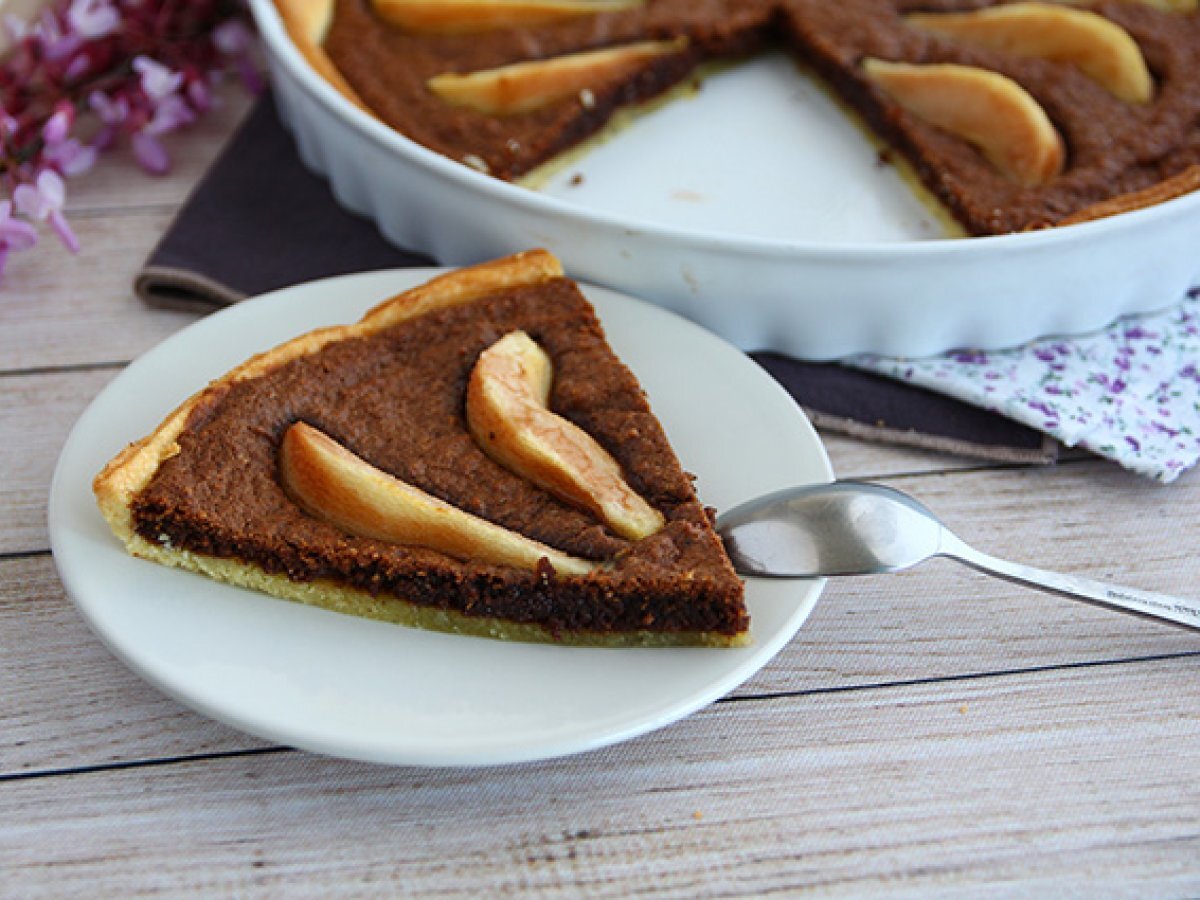 Crostata pere e cioccolato - Ricetta facile - foto 4