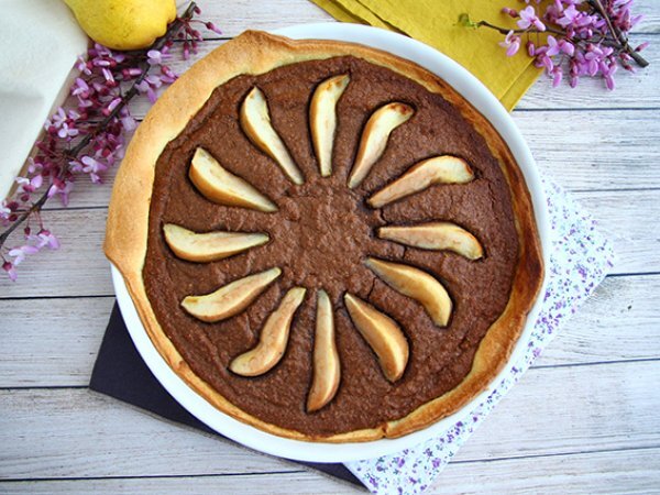 Crostata pere e cioccolato - Ricetta facile