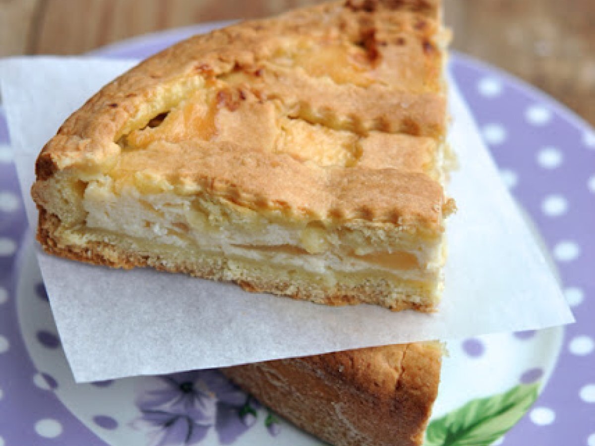 Crostata ricotta, pere e mandorle - foto 2