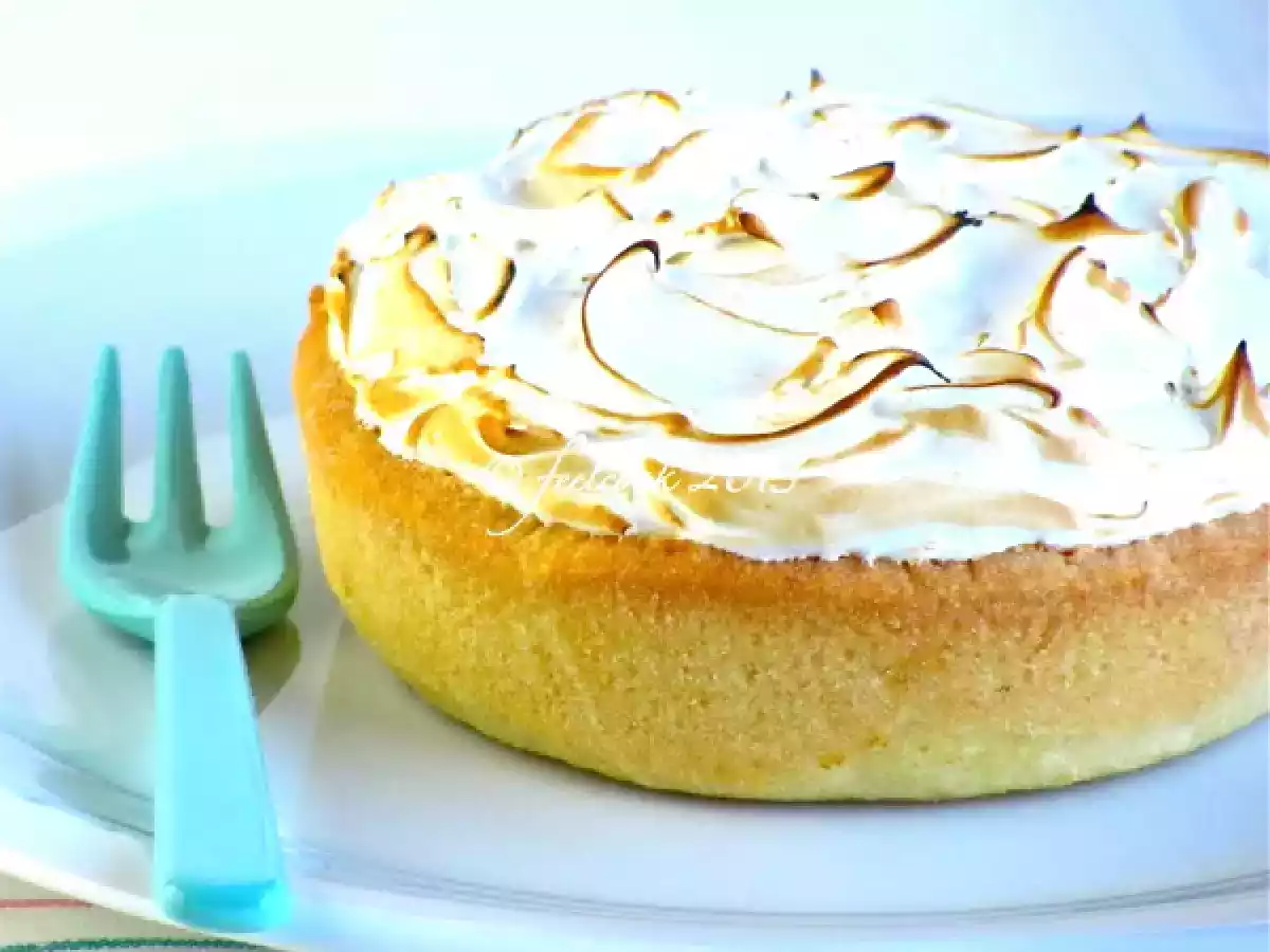 Crostatina meringata al limone