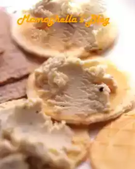Crostini di formaggio al tonno