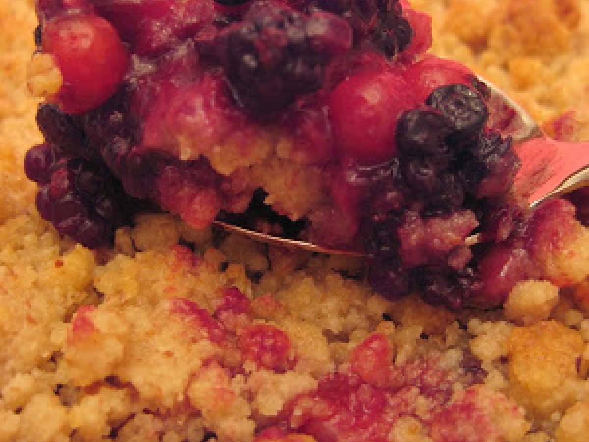 Crumble ai frutti di bosco, foto 3