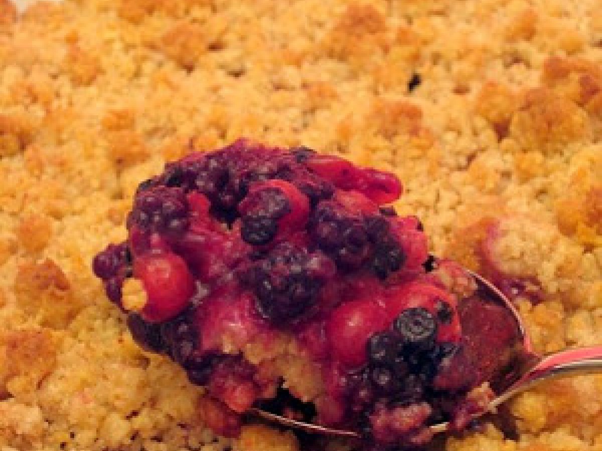 Crumble ai frutti di bosco, foto 4