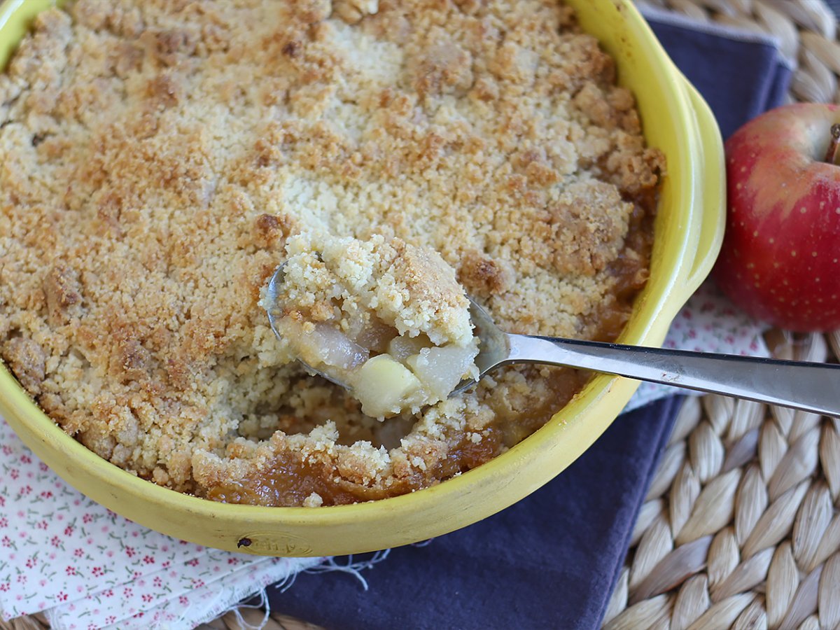 Crumble di mele e pere - foto 3