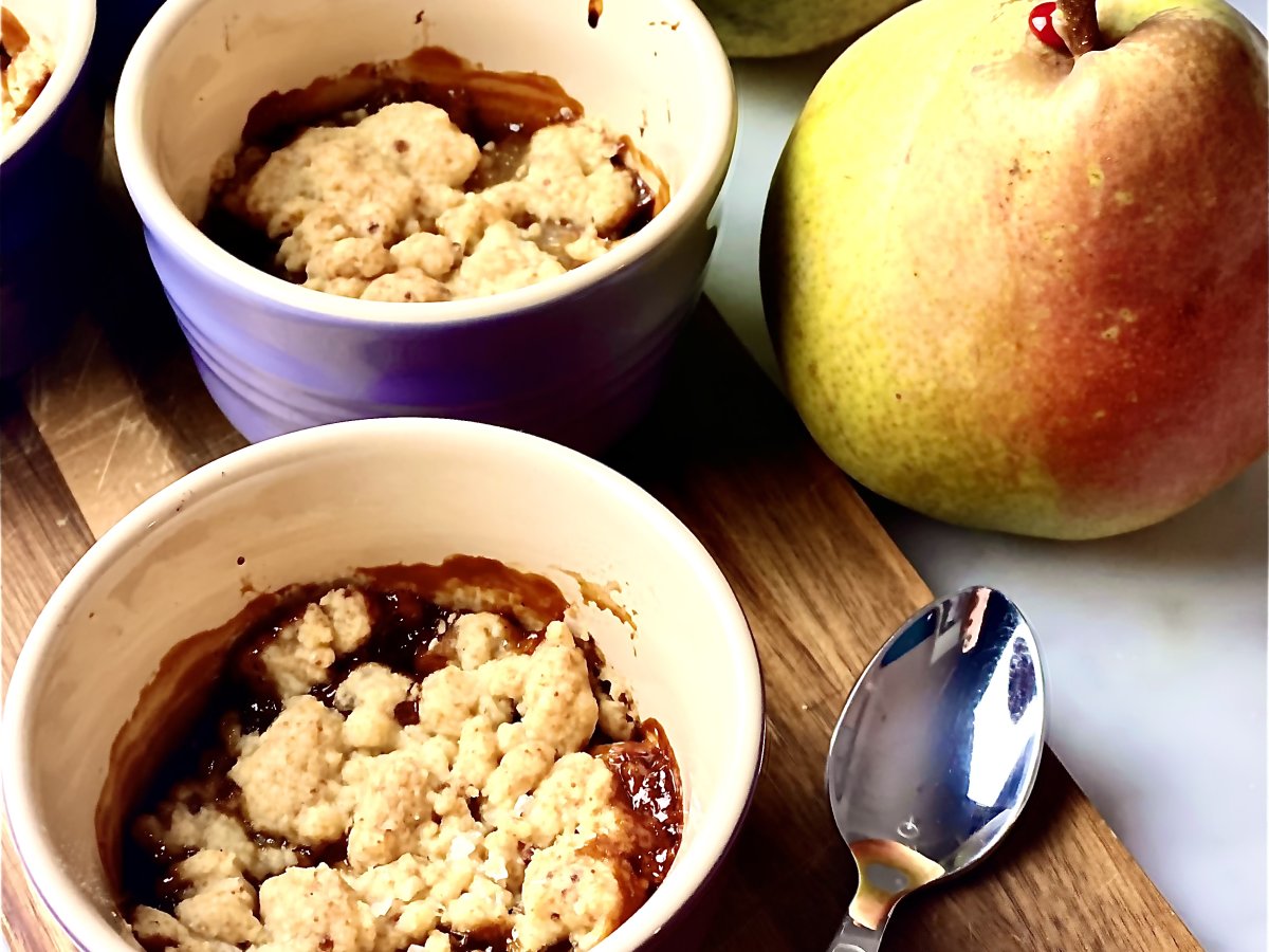 Crumble di pere