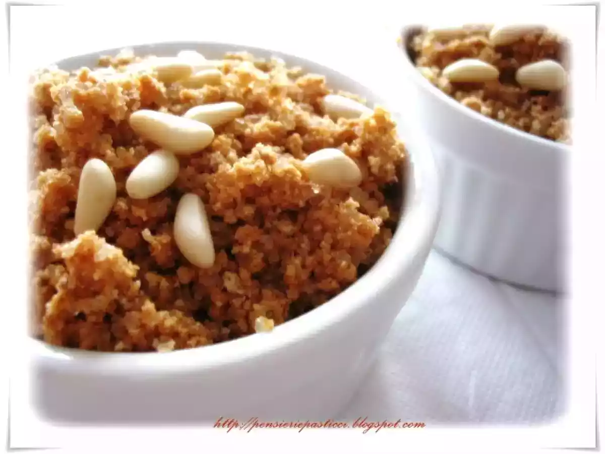 Crumble di pesche e amaretti - foto 4