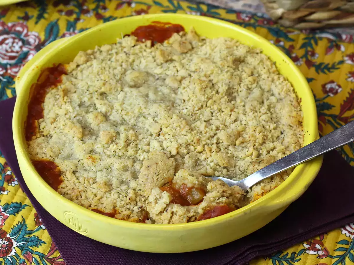 Crumble di ratatouille: un piatto al forno facile e veloce da preparare - foto 2