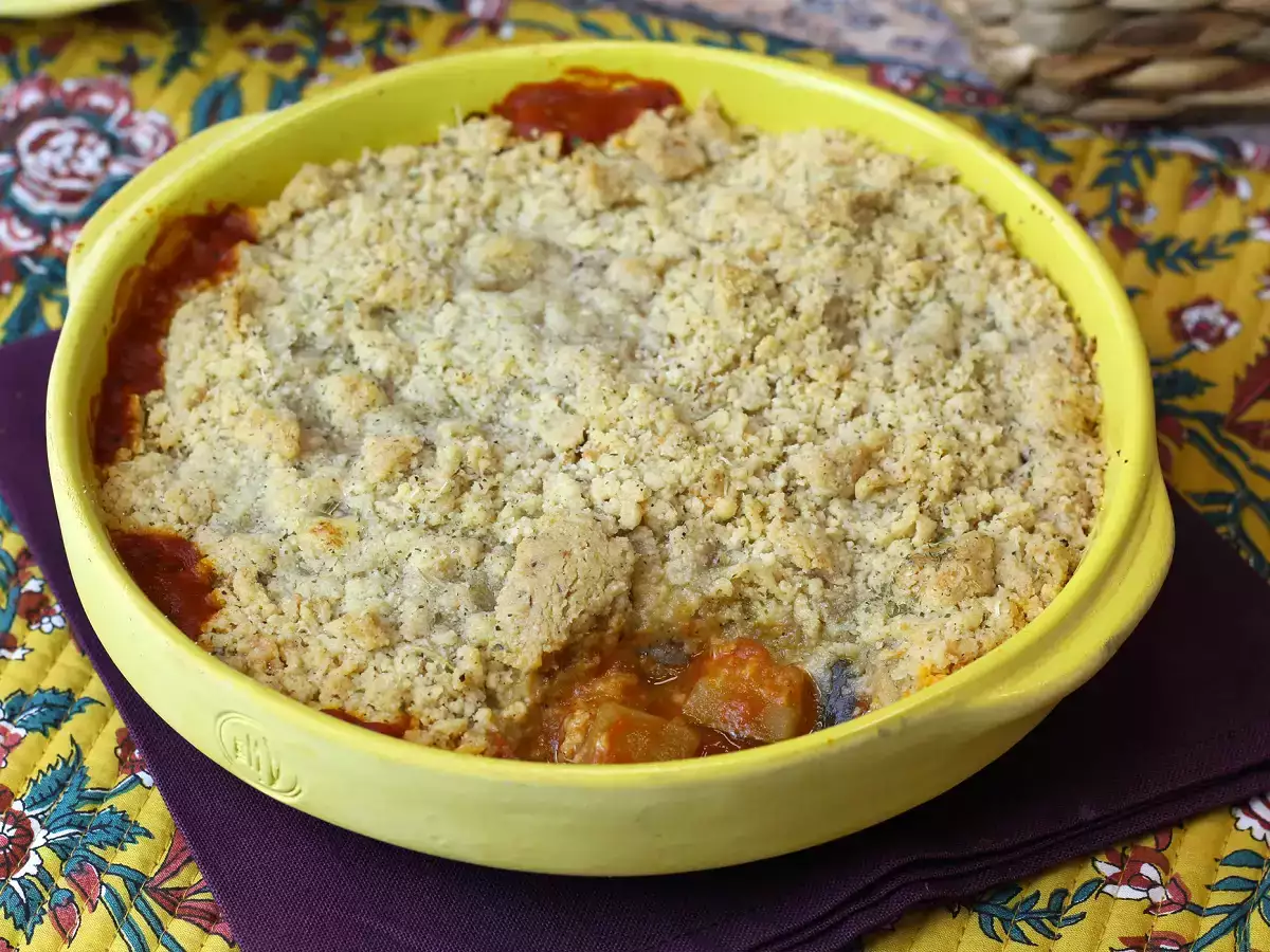 Crumble di ratatouille: un piatto al forno facile e veloce da preparare - foto 4