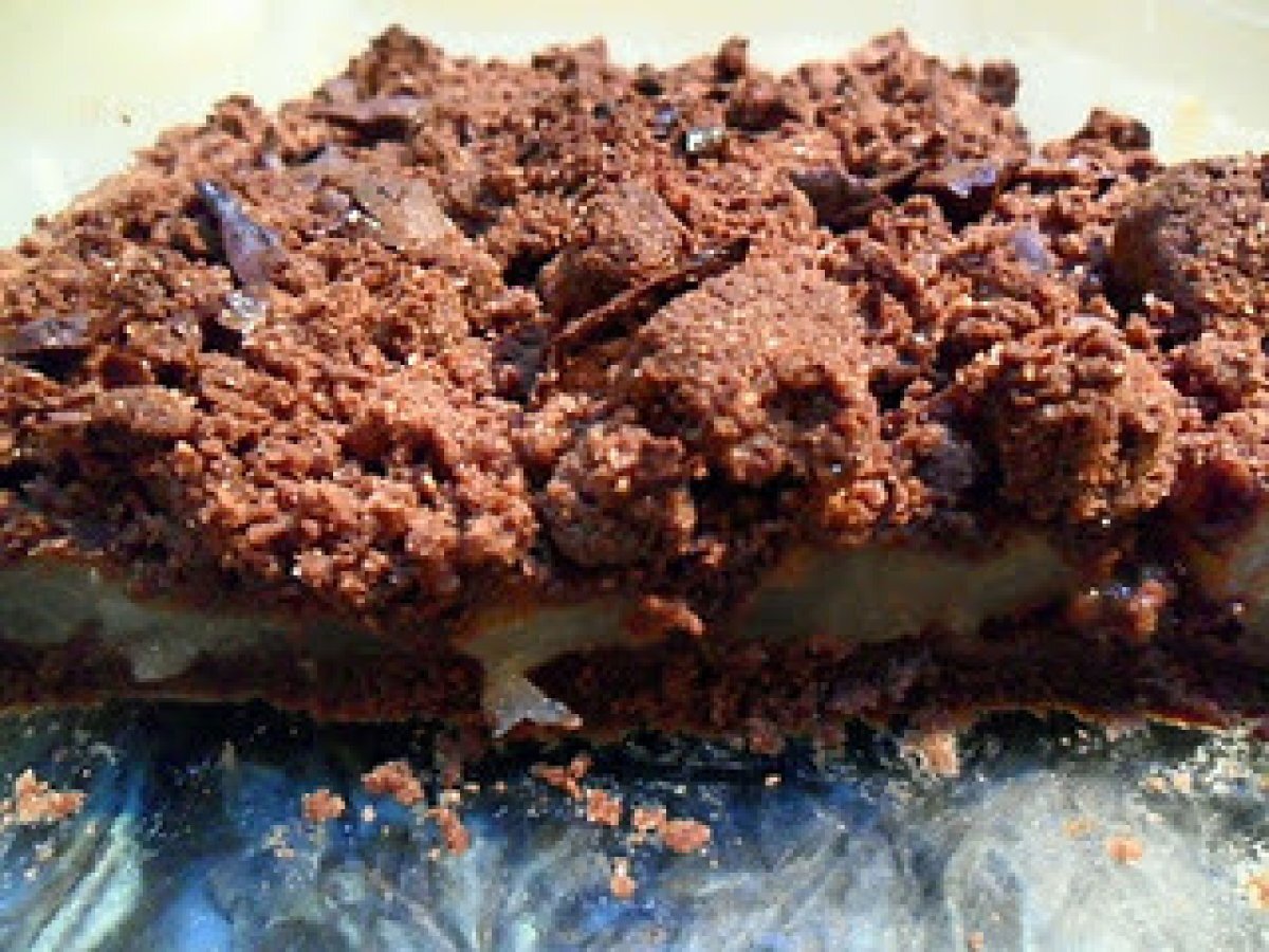 CRUMBLE PERE, CIOCCOLATO E CASTAGNE - foto 2