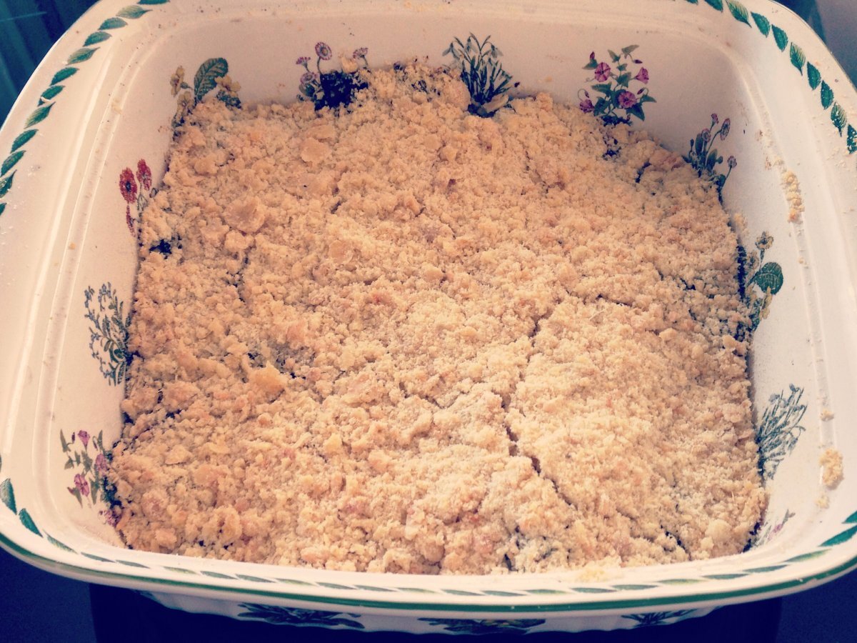 Crumble salato di Zucchine