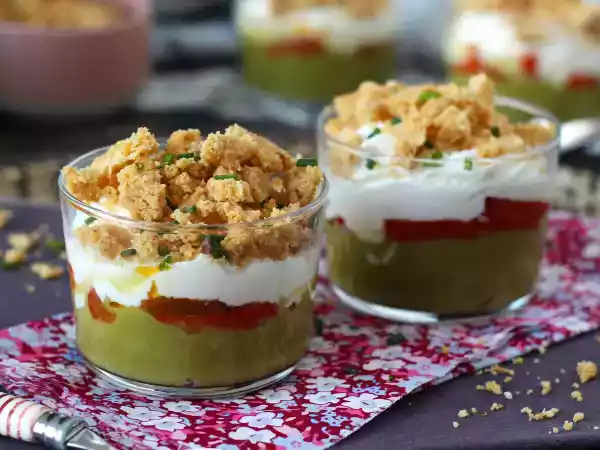 Ricetta Crumble vegetariano monoporzione: l'antipasto sfizioso e facile da preparare!