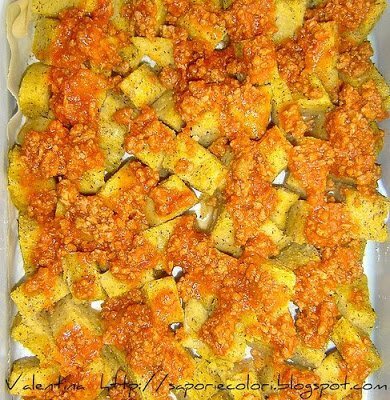 Cubetti Di Polenta Taragna Al Ragu Ricetta Petitchef