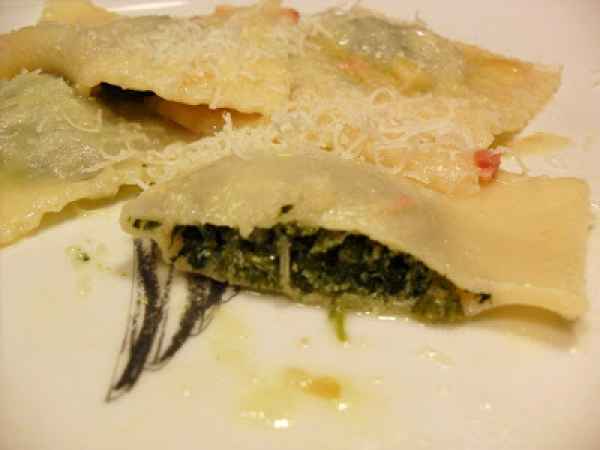 Cucina molecolare - La Lecitina nella pasta - parte II Ravioli Ricotta e Spinaci, foto 2