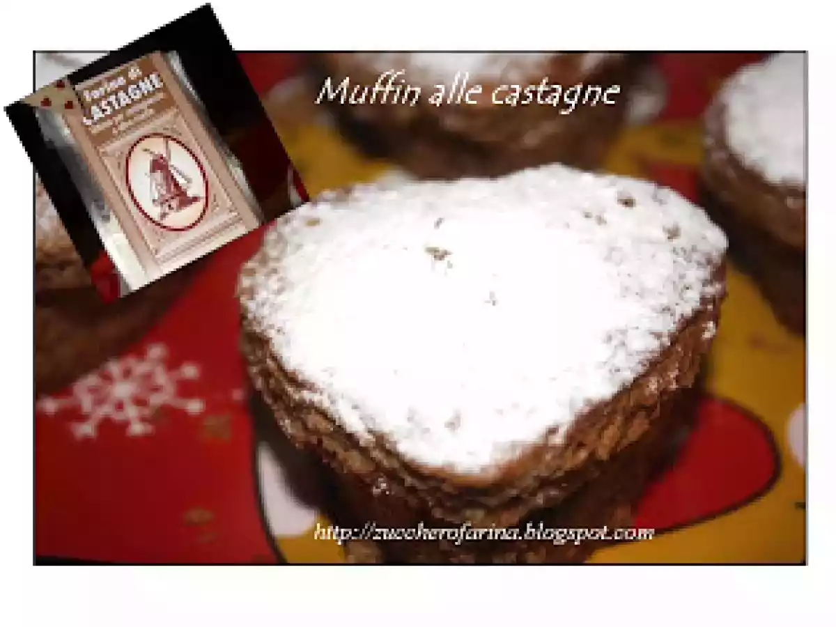 Cuori alla farina di castagne e marmellata di albicocche